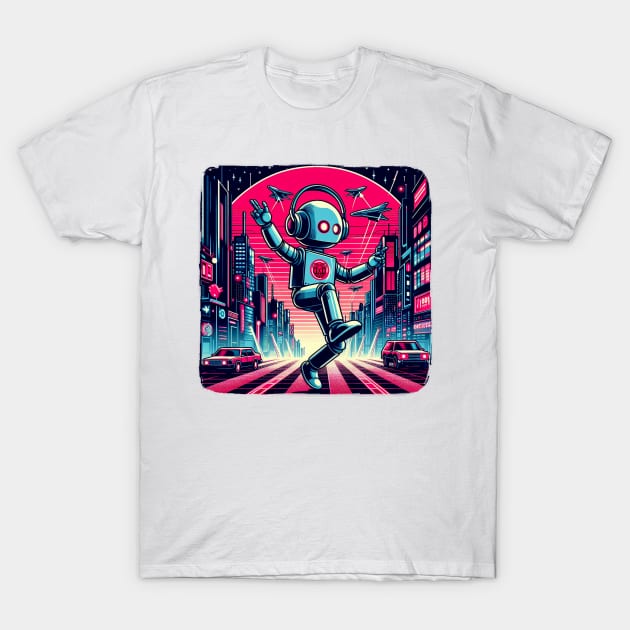 Radiohead robot dance T-Shirt by Print&fun